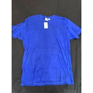 XL royal blue tee good for use as t shirt dress as well